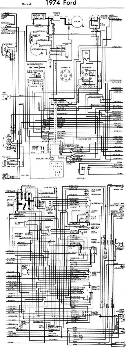 72 Ford Maverick Wiring Diagram